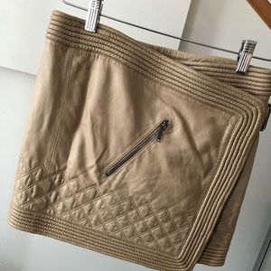 Matthew Williamson Leather Mini Skirt
